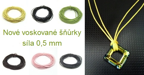 Voskované šňůrky05